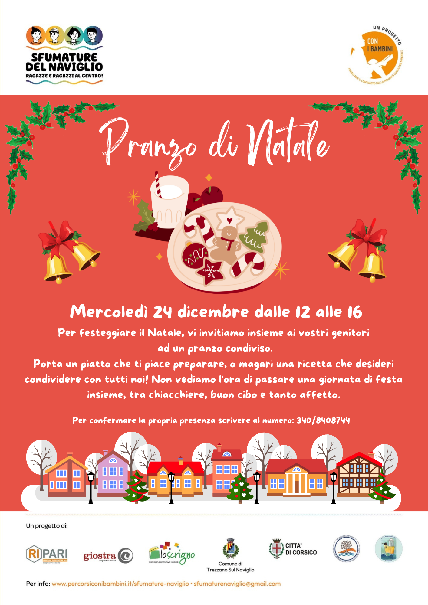 PRANZO DI NATALE AL C.A.G DI CORSICO