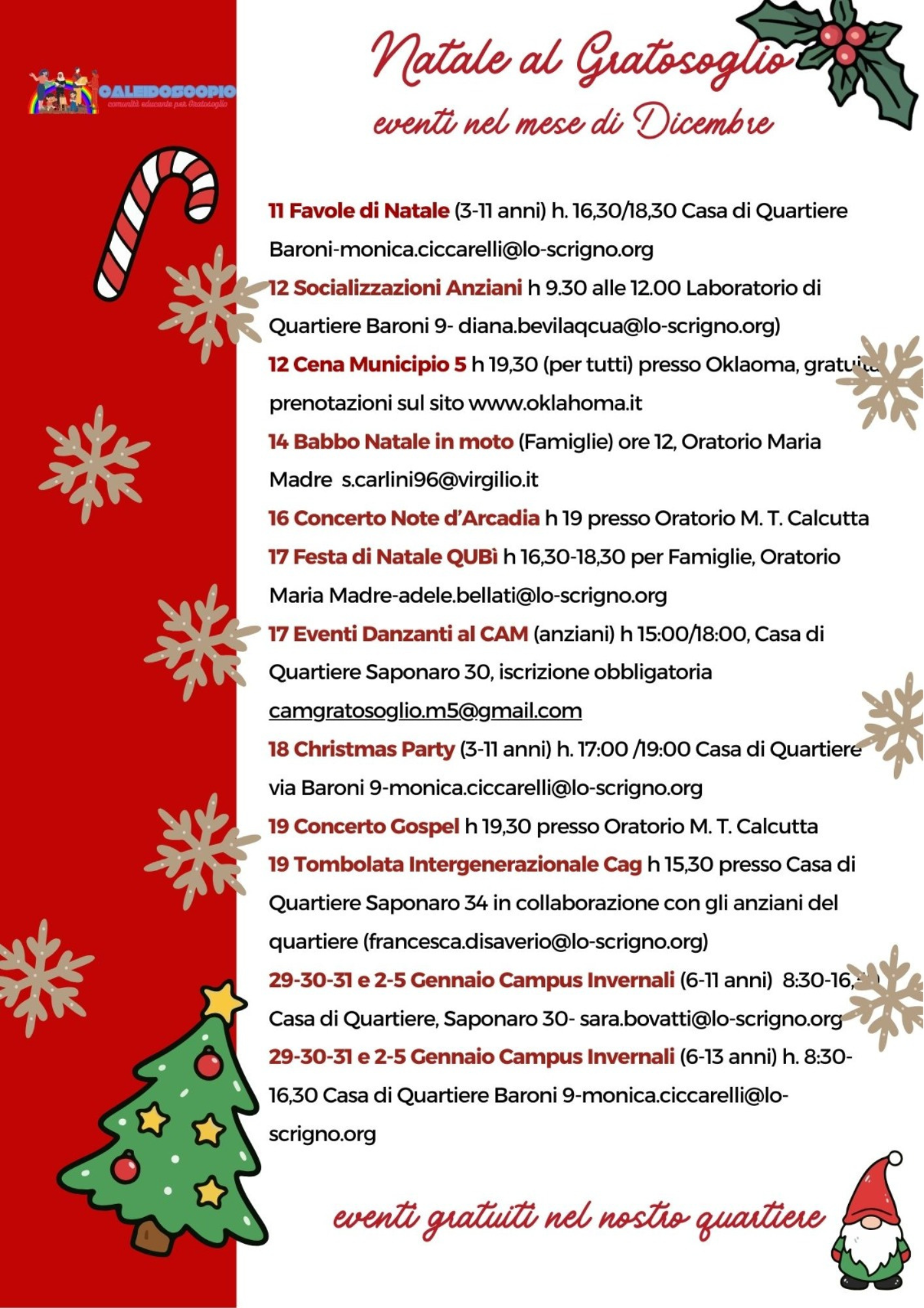 NATALE AL GRATOSOGLIO